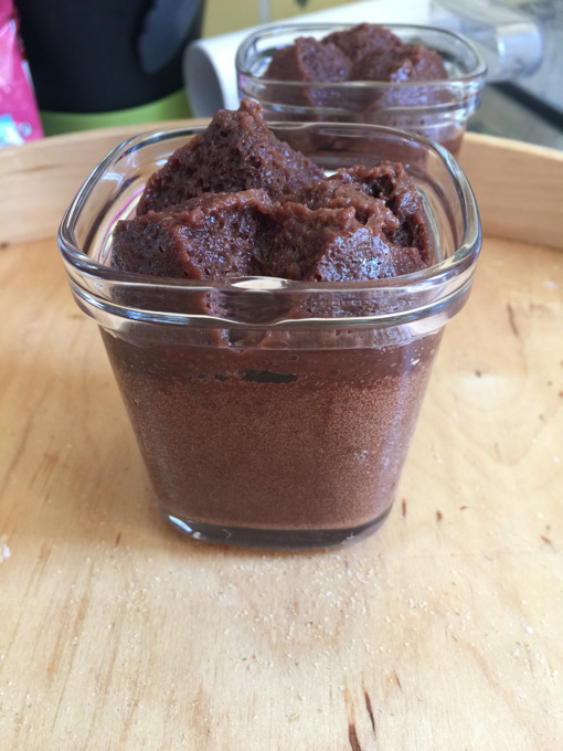 Multi-threaded chocolate fondant